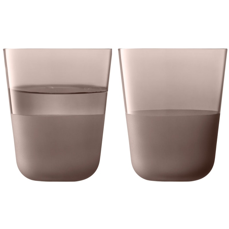 Arc Contrast Becher 38 cl 2-er Set, Earth