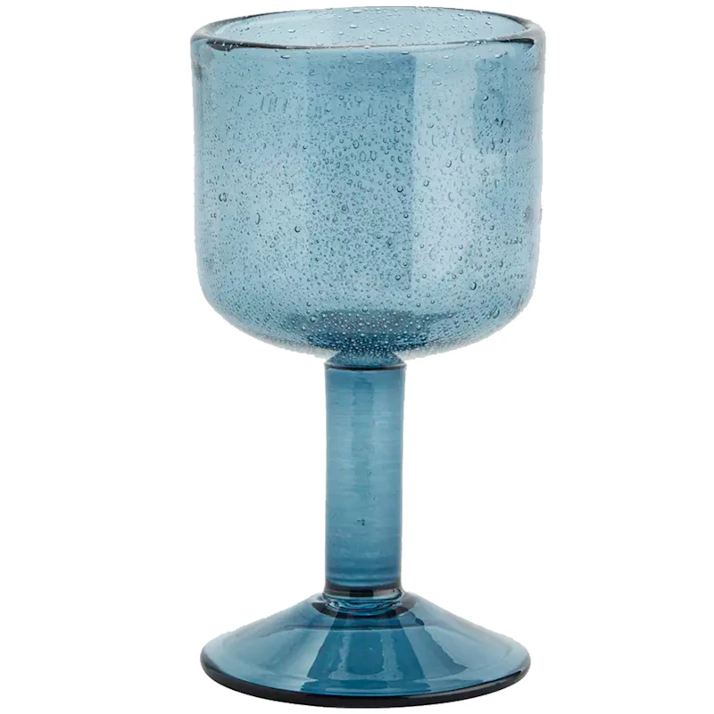 Coloured Weinglas, Blau