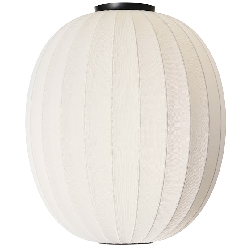Knit-Wit Deckenlampe Hoch Oval Ø65 cm, Perlweiß