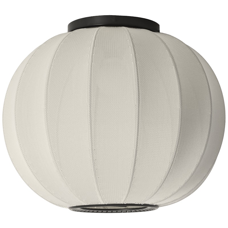 Knit-Wit Deckenlampe Rund Ø45 cm, Perlweiß