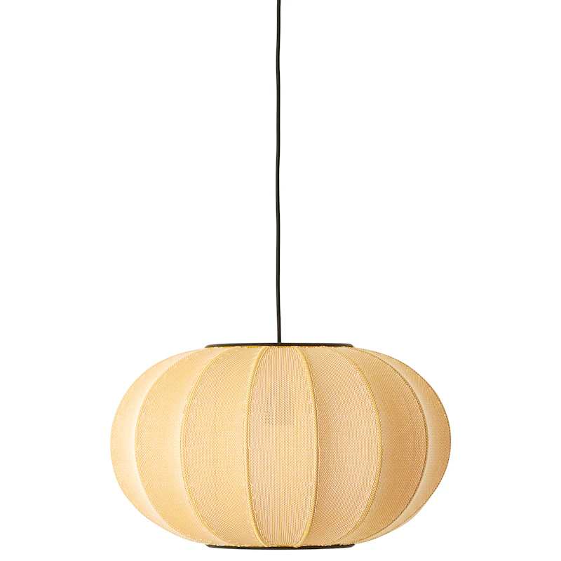 Knit-Wit LED Hängelampe Oval Ø45 cm, Sunrise