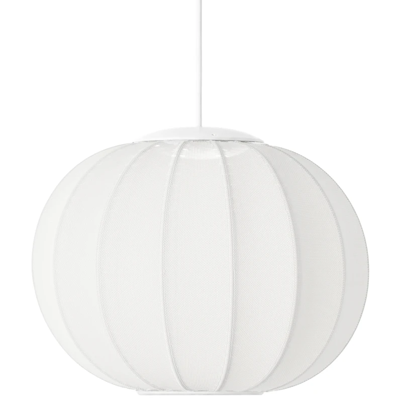 Knit-Wit Hängelampe Rund Ø45 cm LED, Cloud White