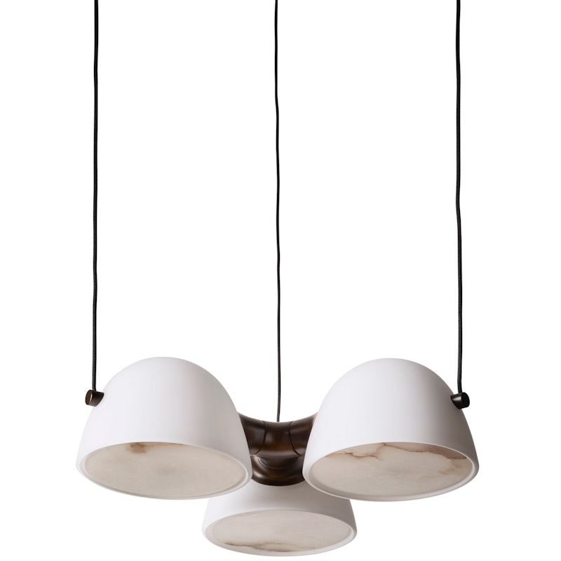 Fuse Triple Hängelampe, Opalglas