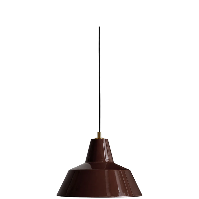 Workshop W3 Hängelampe, Chocolate Brown