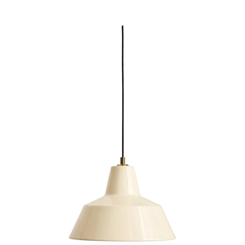 Workshop W3 Hängelampe, Butter Yellow