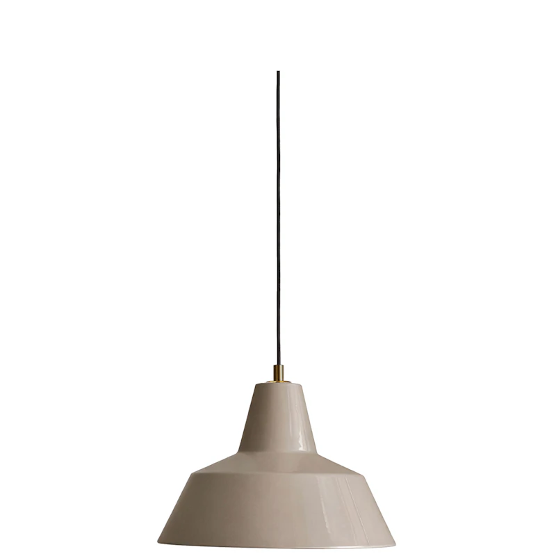 Workshop W3 Hängelampe, Earth Clay