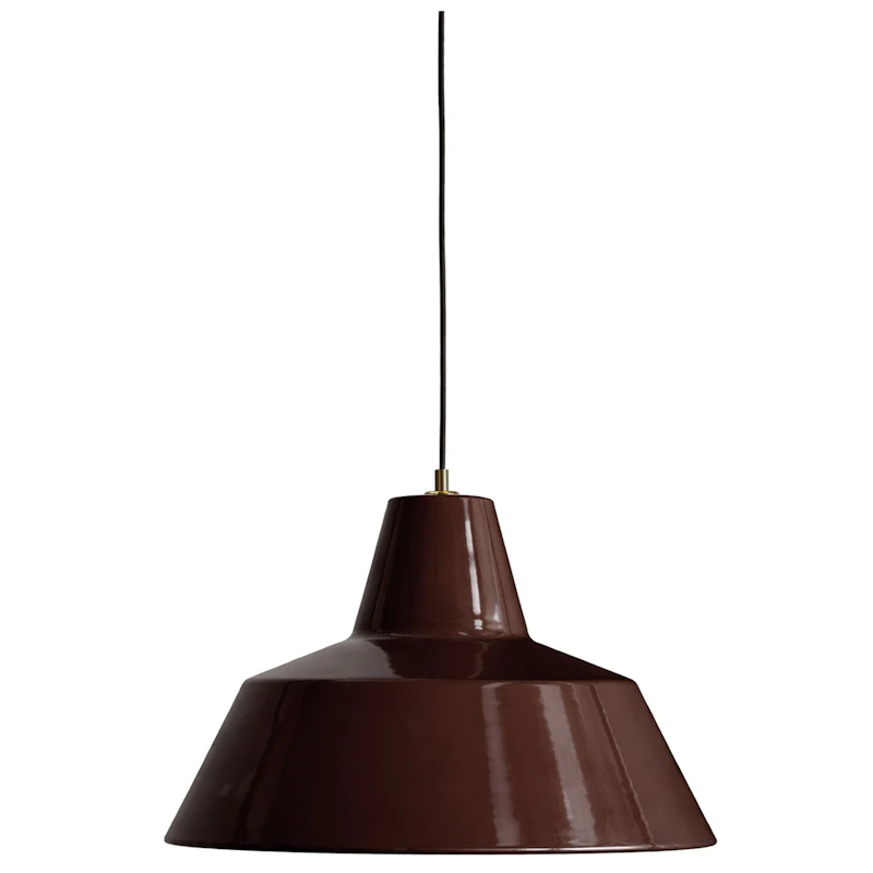 Workshop W4 Hängelampe, Chocolate Brown