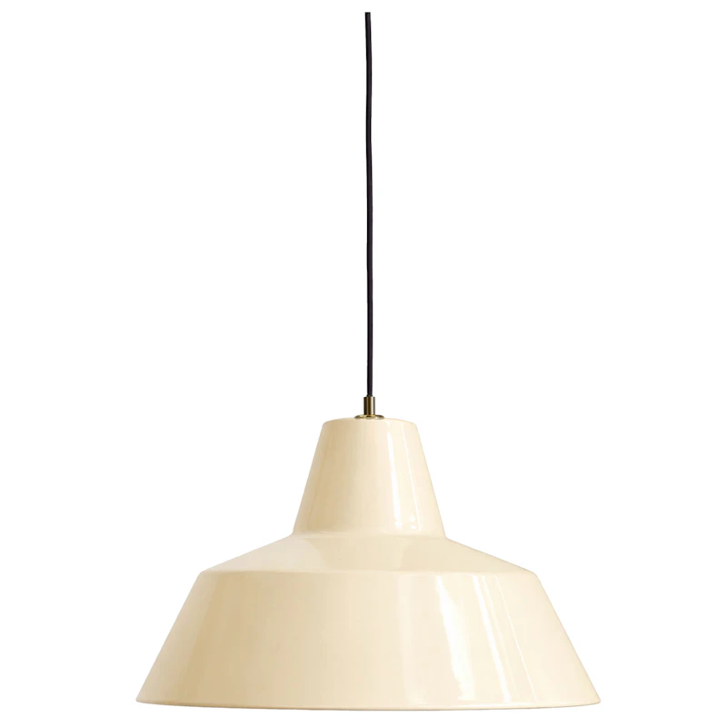 Workshop W4 Hängelampe, Butter Yellow