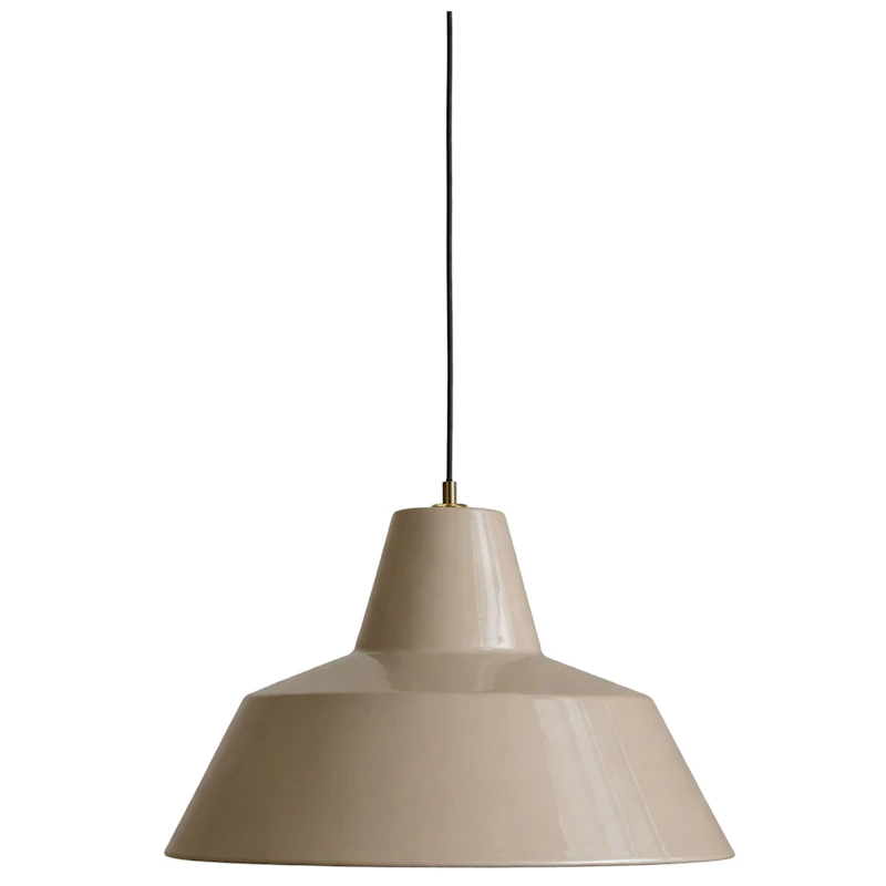 Workshop W4 Hängelampe, Earth Clay