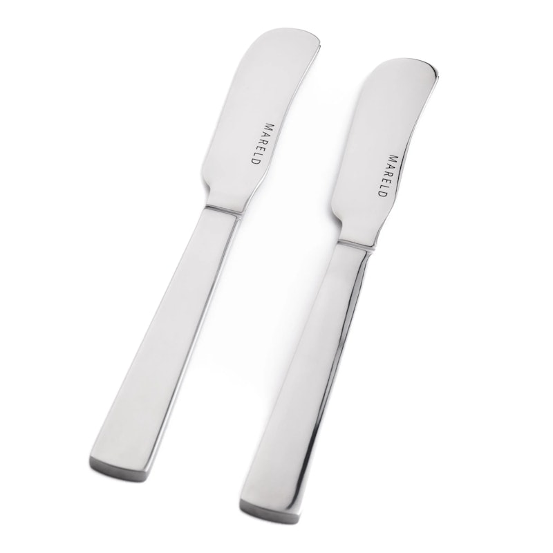 Buttermesser Edelstahl, 2-er Set