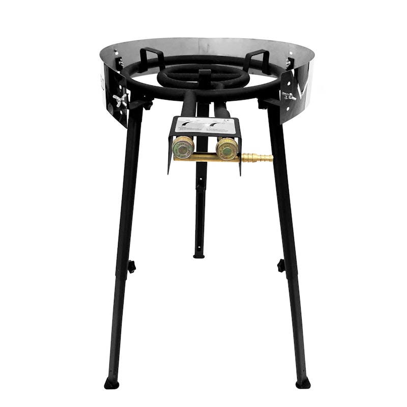 Gasbrenner Mit 2 Ringen 58 cm