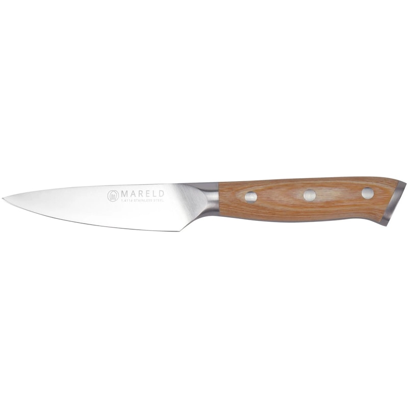 Gemüsemesser 9 cm, Pakkaholz