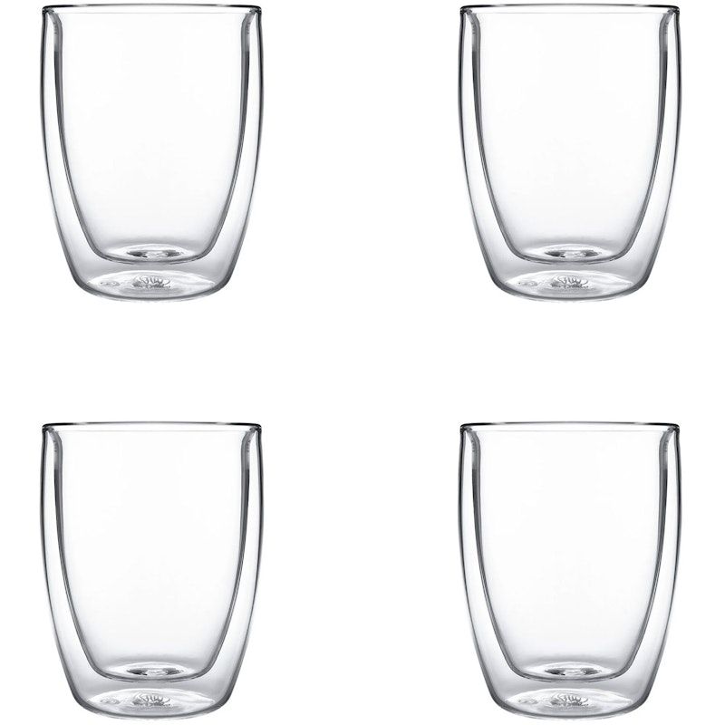 Kaffeeglas 25 cl 4-er Set
