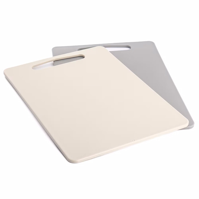 Schneidebrett 2-er Set, Beige / Grau