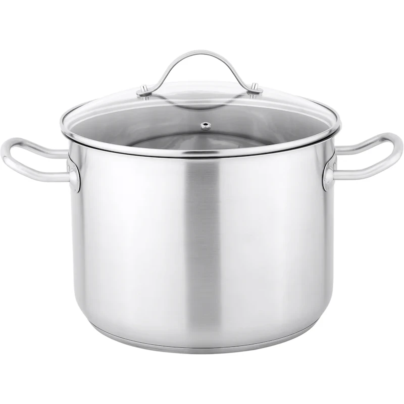 Topf Mit Glasdeckel 10 L