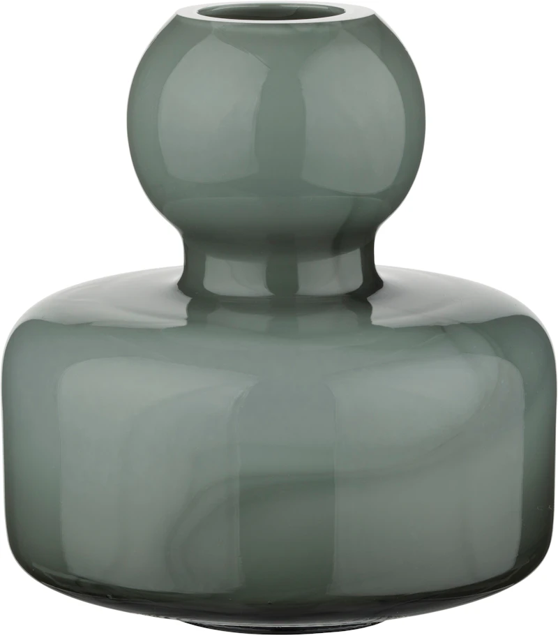 Flower Vase 10,4x10 cm, Charcoal