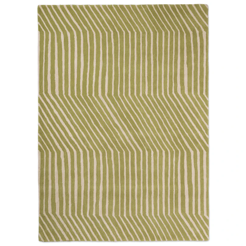 Kalasääski Wollteppich 200x280 cm, Light Green