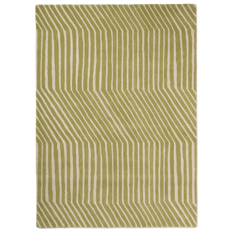 Kalasääski Wollteppich 250x350 cm, Light Green