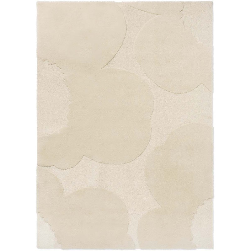 Marimekko Iso Unikko Teppich 250x350 cm, Natural White