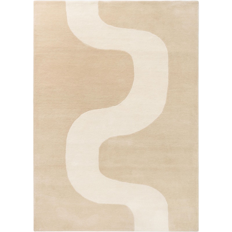 Marimekko Seireeni Teppich 250x350 cm, Warm Beige