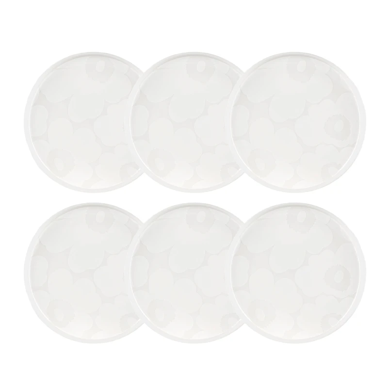 Oiva Beilagenteller 20 cm 6-er Set, Weiß