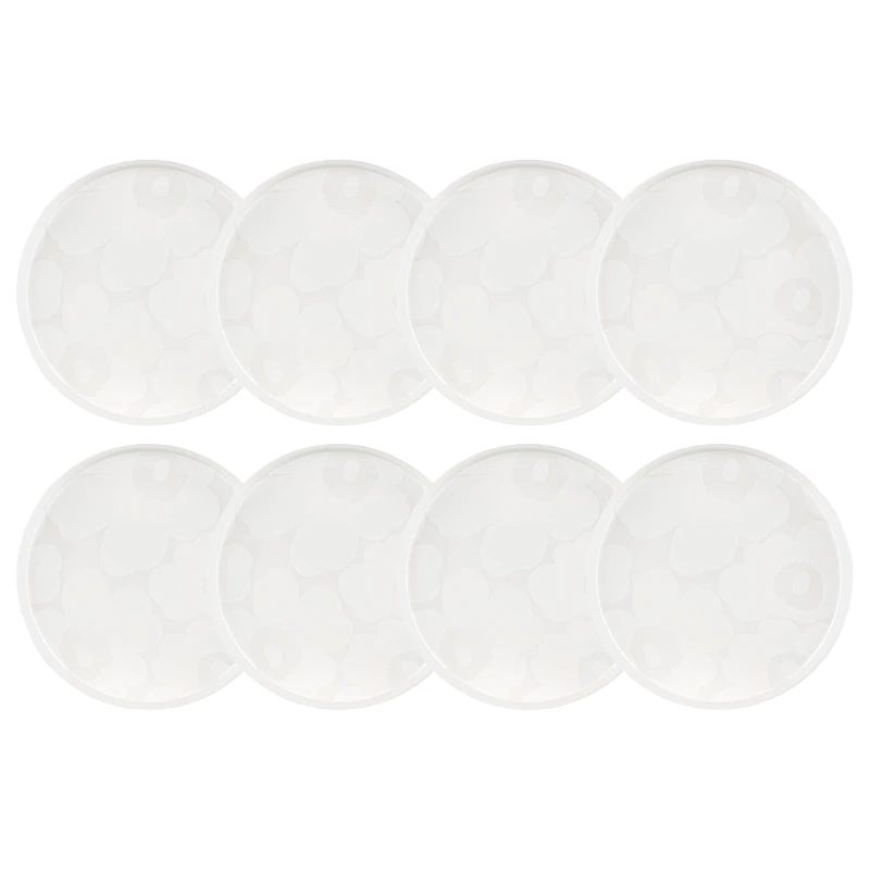 Oiva Beilagenteller 20 cm 8-er Set, Weiß