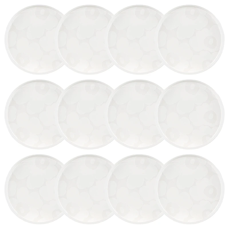 Oiva Beilagenteller 20 cm 12-er Set, Weiß