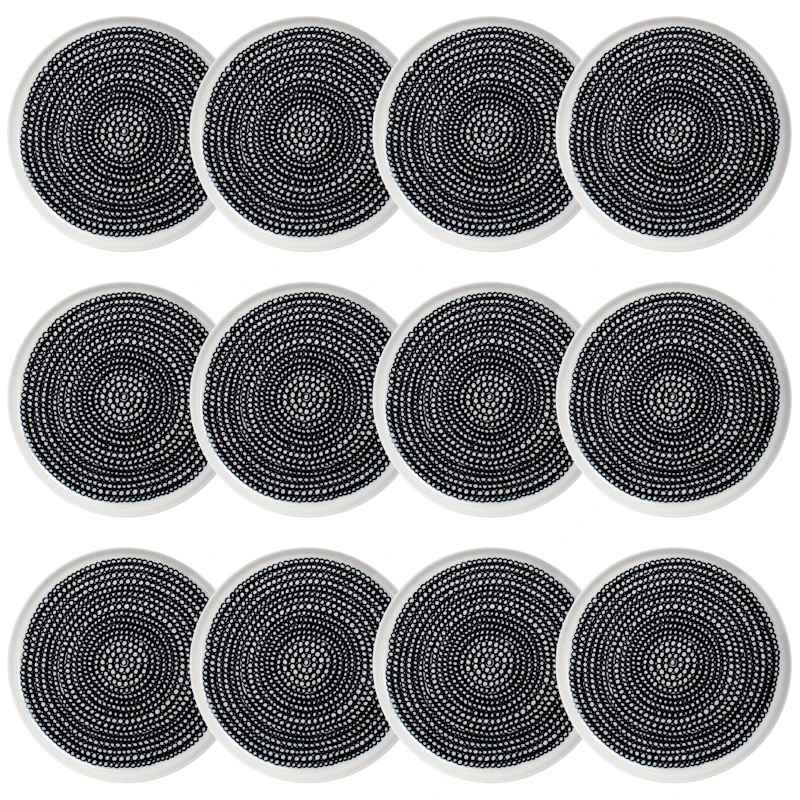 Oiva/Siirtolapuutarha Beilagenteller 20 cm 12-er Set