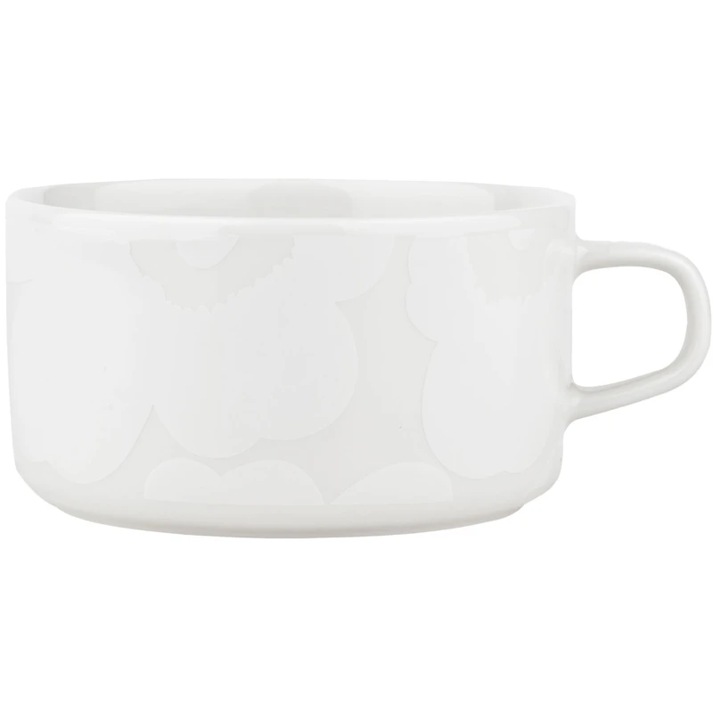 Oiva/Unikko Teetasse 25 cl, Weiß