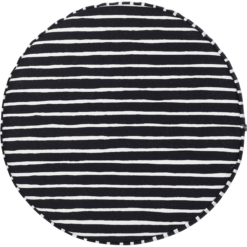 Piccolo Kissen 35 cm, Schwarz / Weiß