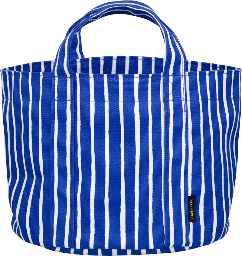 Piccolo Aufbewahrung 25 cm, Weiß / Blau