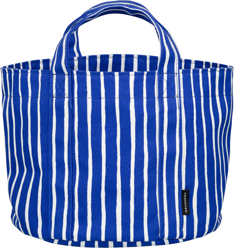Piccolo Aufbewahrung 25 cm, Weiß / Blau