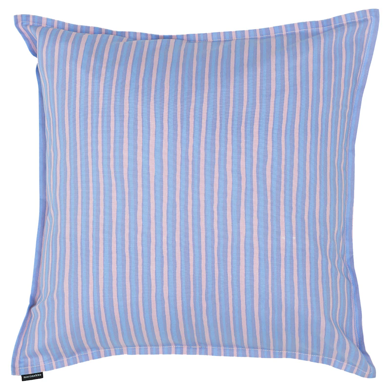 Piccolo Kissenbezug 50x50 cm, Hellblau / Rosa