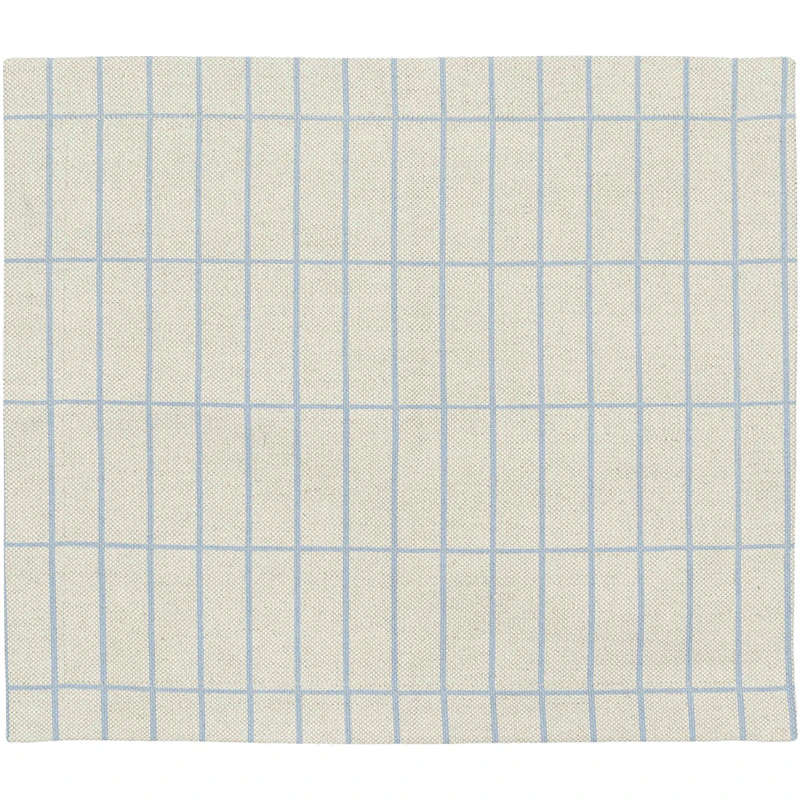 Pieni Tiiliskivi Tischset, Leinen/Hellblau