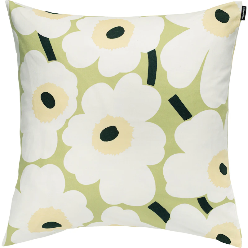 Pieni Unikko Kissenbezug 50x50 cm, Off-White / Melon / Pear