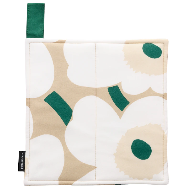 Pieni Unikko Topflappen, Sand / Emerald