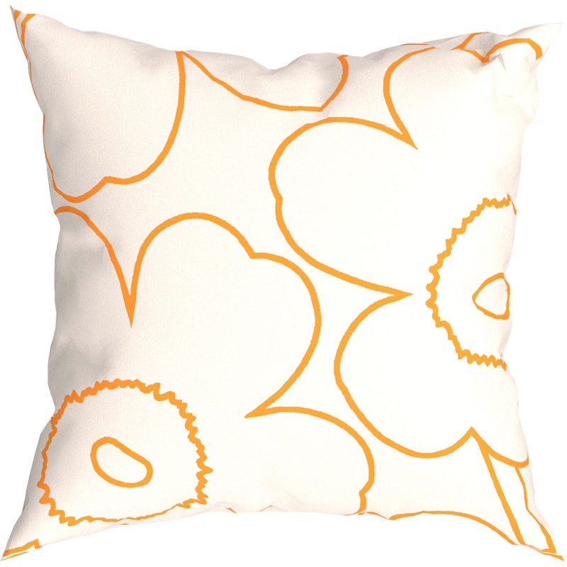 Piirto Unikko Kissenbezug 60x60 cm, Off-white / Peach