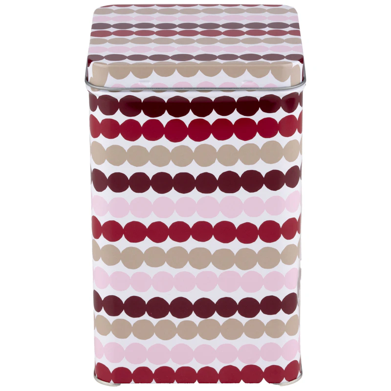 Räsymatto Blechdose, Dunkelrot