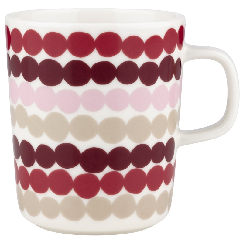 Räsymatto Kaffeetasse 2 dl, Dunkelrot
