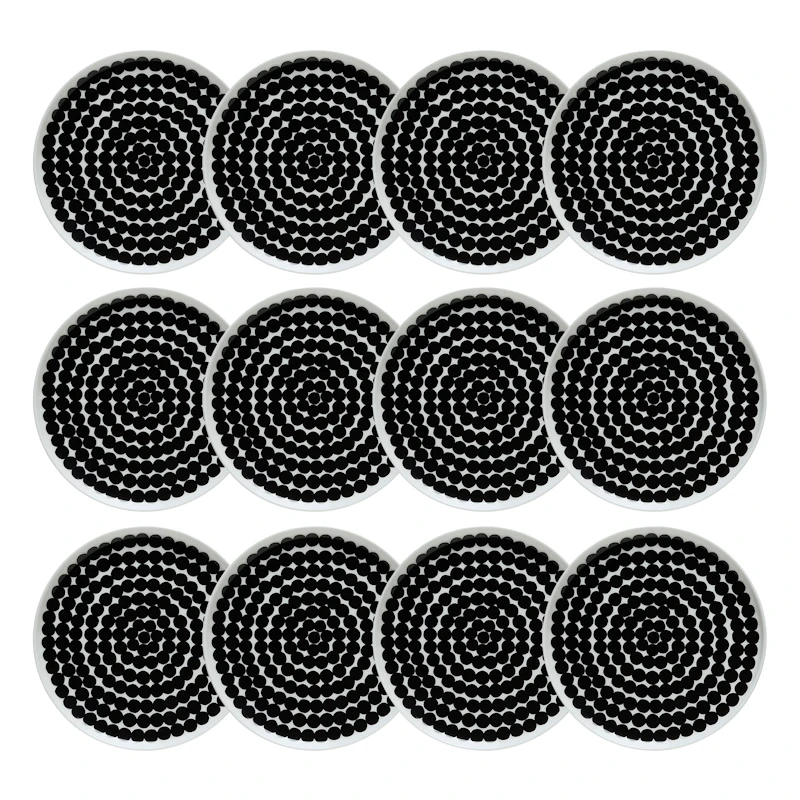 Siirtolapuutarha Beilagenteller 20 cm 12-er Set