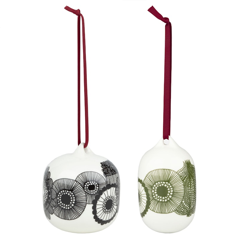 Siirtolapuutarha Weihnachtsornament 2 Teile