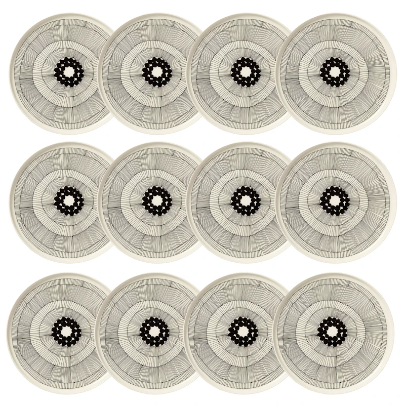 Siirtolapuutarha Teller 25 cm 12-er Set