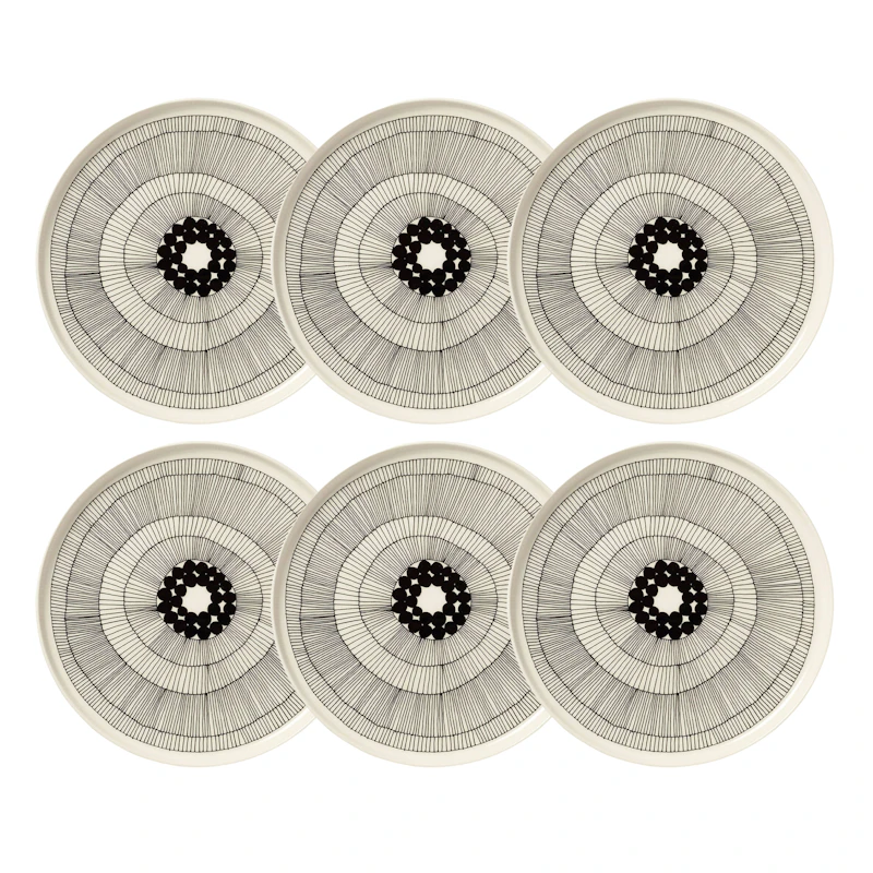 Siirtolapuutarha Teller 25 cm 6-er Set