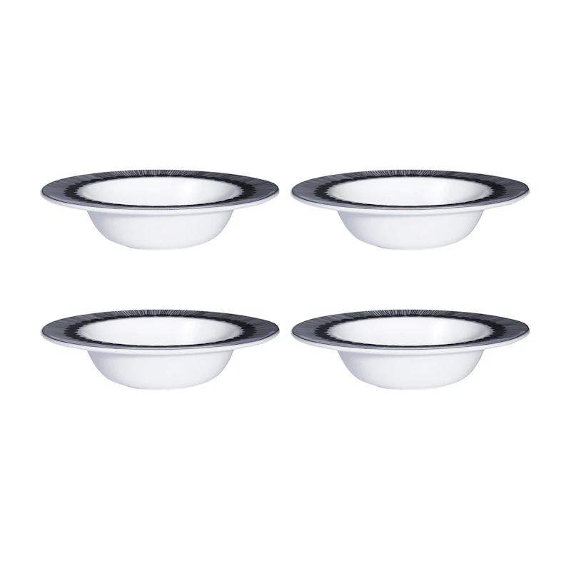 Siirtolapuutarha Tiefer Teller 25 cl 4-er Set