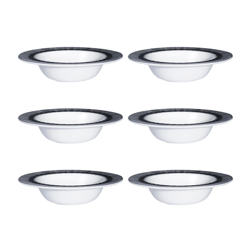 Siirtolapuutarha Tiefer Teller 25 cl 6-er Set