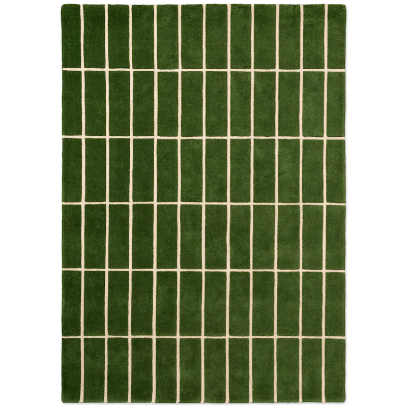 Tiiliskivi Wollteppich 170x240 cm, Grün