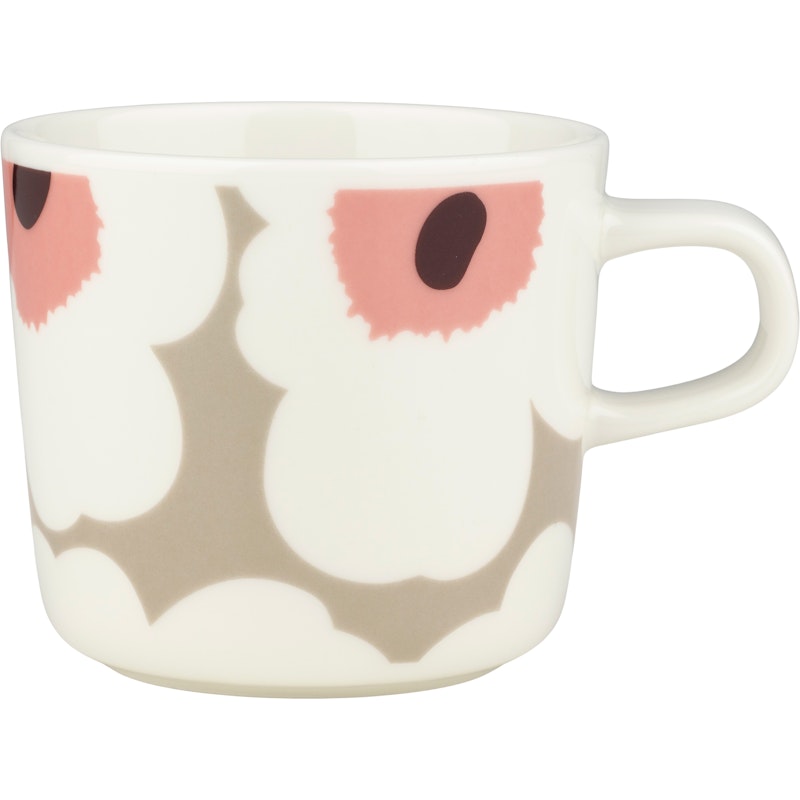 Oiva/Unikko Tasse 20 cl, Puder / Clay / Dark Wine