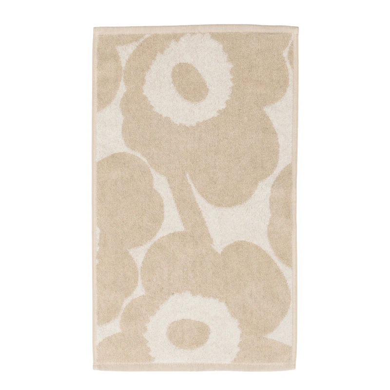 Unikko Gästehandtuch, Altweiß / Linen