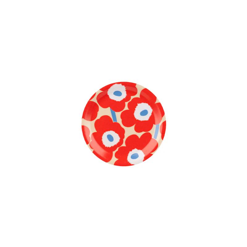 Unikko Glasuntersetzer, Rot