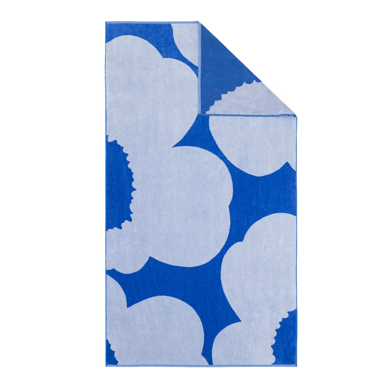 Unikko Handtuch 100x180 cm, Blue Lilac